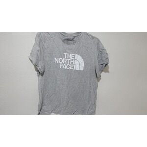 THE NORTH FACE WOMEN'S SHORT SLEEVE HALF DOME TEE SHIRT S GRAY & WHITE SIZE XL